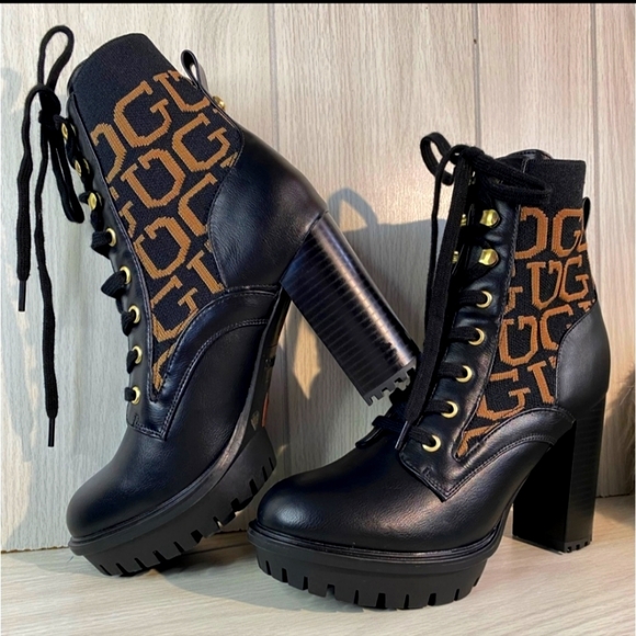 Guess by Marciano Shoes - Brand New GUESS Tie Up Combat Boots